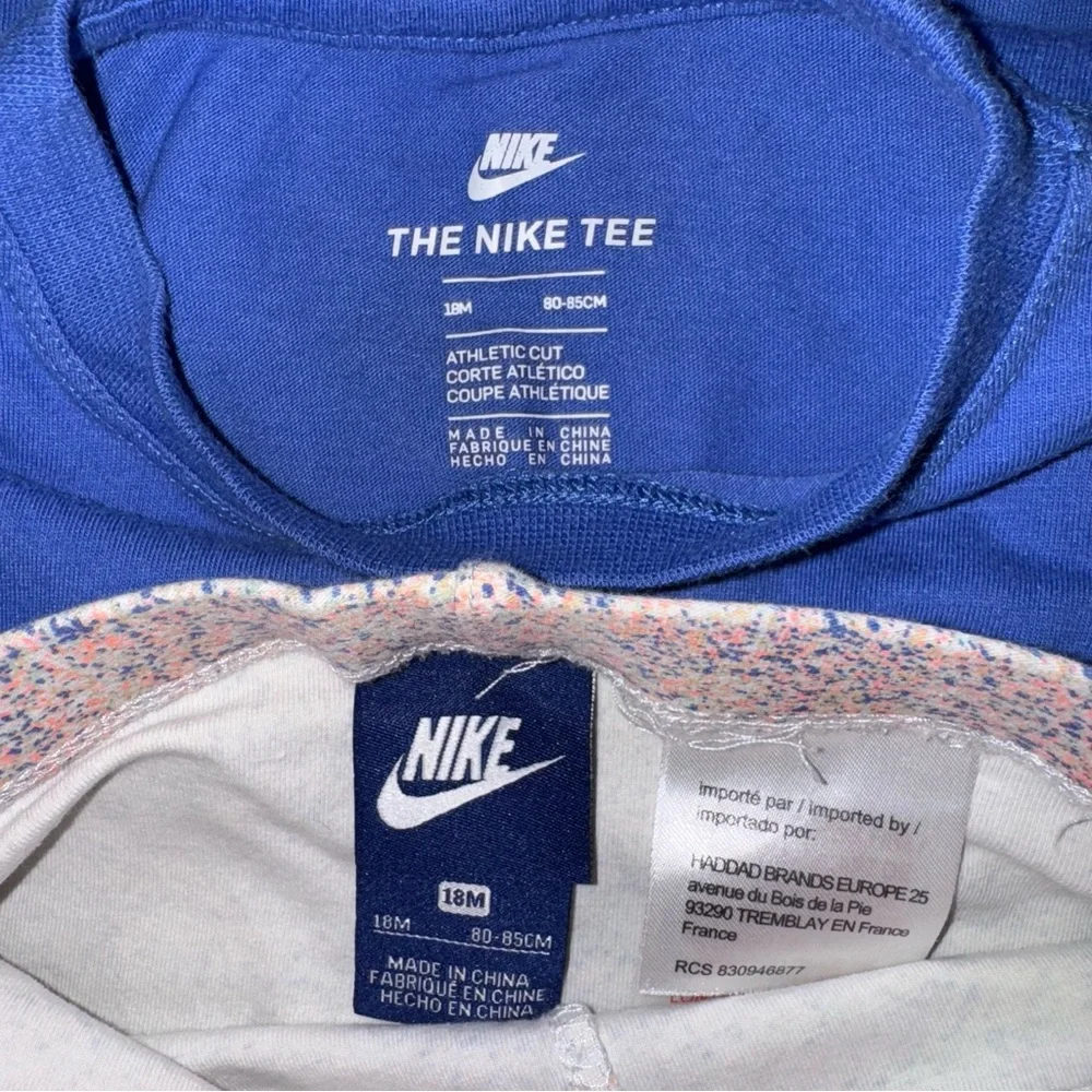 🎀3/$23🎀 Nike Kids Blue and Multicolor Matching Set